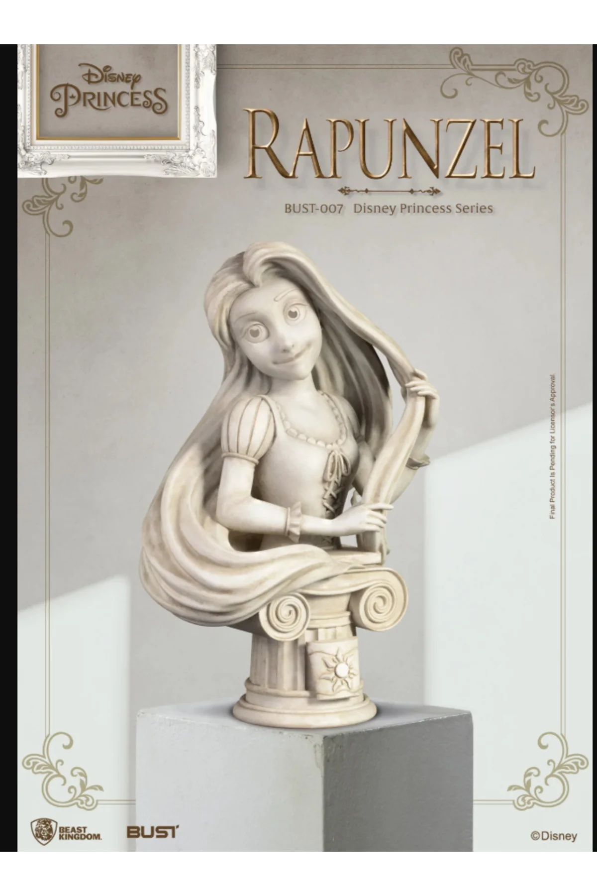 BUST Disney Princess Series Rapunzel Bust Figure Statue BUST Disney Princess Series Rapunzel Bust Figure Statue