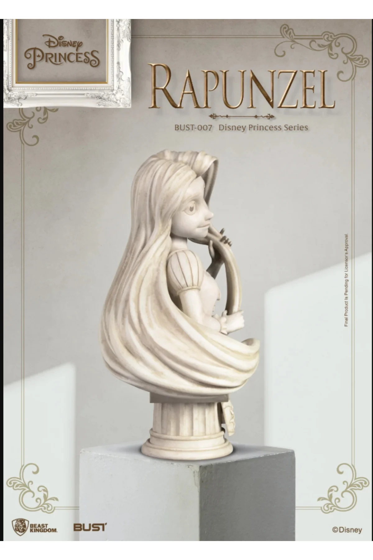 BUST Disney Princess Series Rapunzel Bust Figure Statue BUST Disney Princess Series Rapunzel Bust Figure Statue