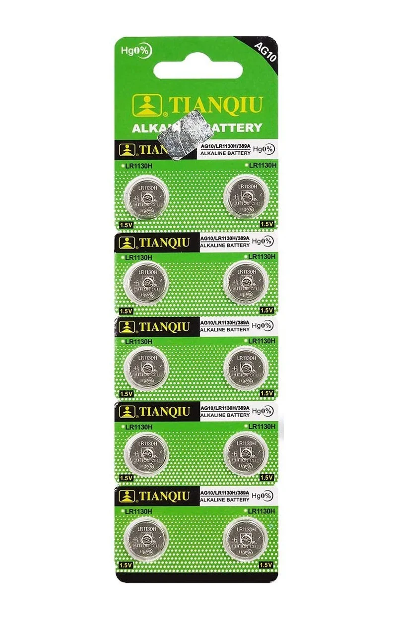 Buton Pil - Saat Lazer Hesap Makinesi Pili 10lu Paket Ag10 - Lr11 Buton Pil - Saat Lazer Hesap Makinesi Pili 10lu Paket Ag10 - Lr11