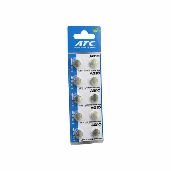 Buton Pil - Saat Lazer Hesap Makinesi Pili 10lu Paket  Ag10  - Lr1130h - 389a -1.55v Bx40 Fiyatı, Yorumları ve Özellikleri