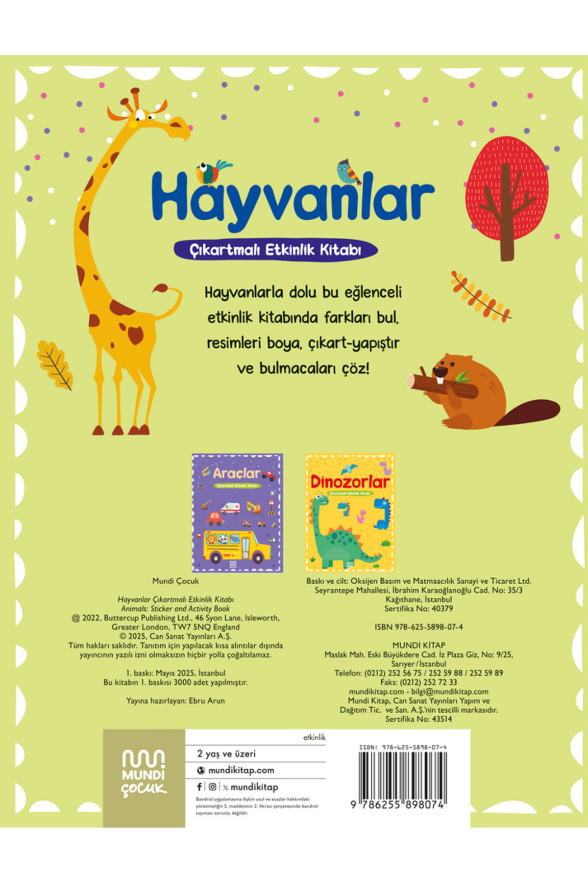 Mundi Buttercup: Hayvanlar