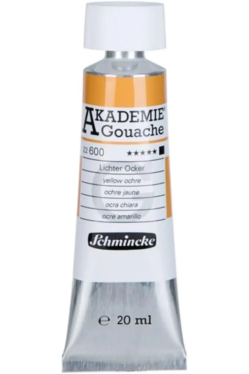 buybeam Akademie Guaj 20 ml 600 Yellow Ochre polyrush 1063348