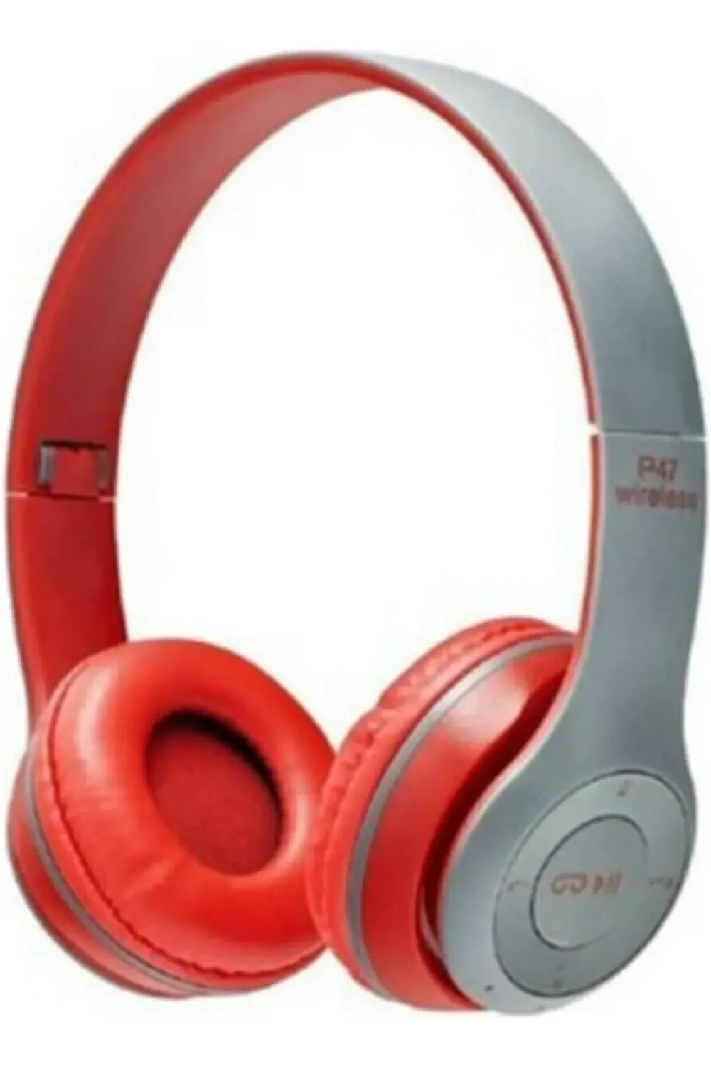 buybeam KABLOSUZ KATLANABİLİR KULAK ÜSTÜ KIRMIZI SOLO KULAKLIK Wİ