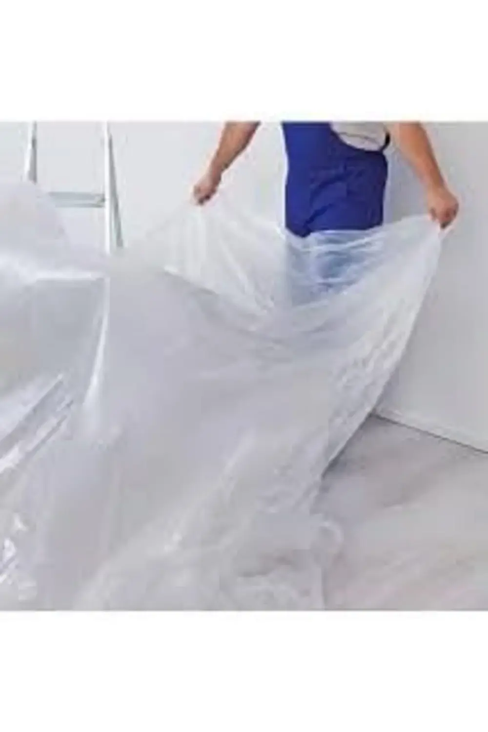 buydash Eşya Koruma Örtüsü Hışır Örtü Badana Örtüsü (32 M2) golds