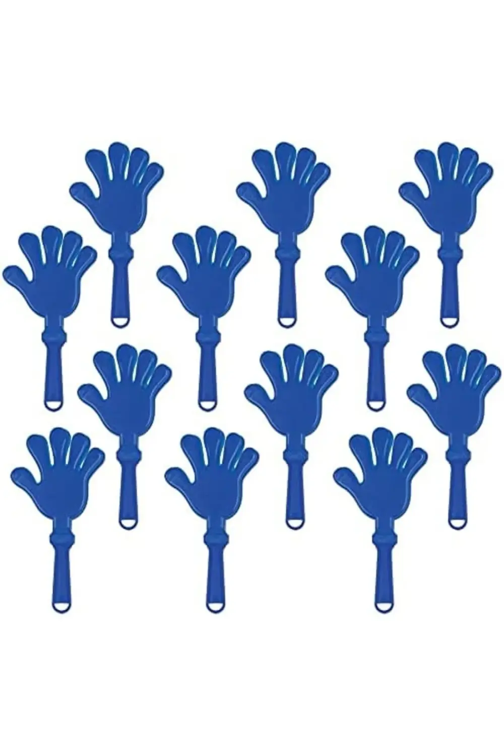 buyflair 12 Parça Plastik El Clappers Gürültücü Okul Ruh Malzemel