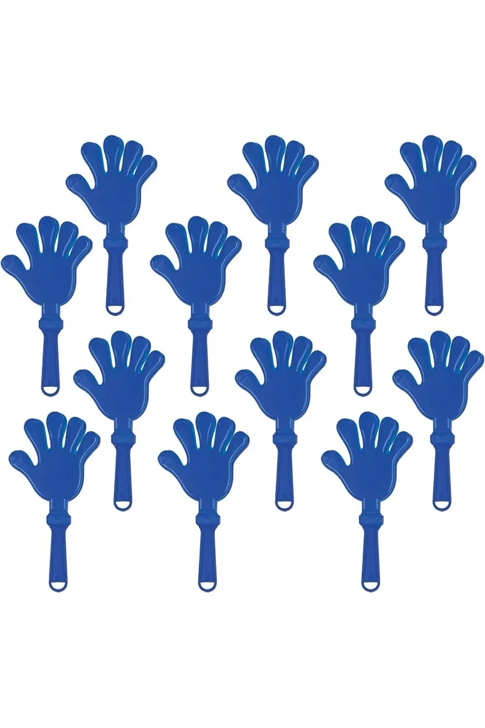 buyflair 12 Parça Plastik El Clappers Gürültücü Okul Ruh Malzemel