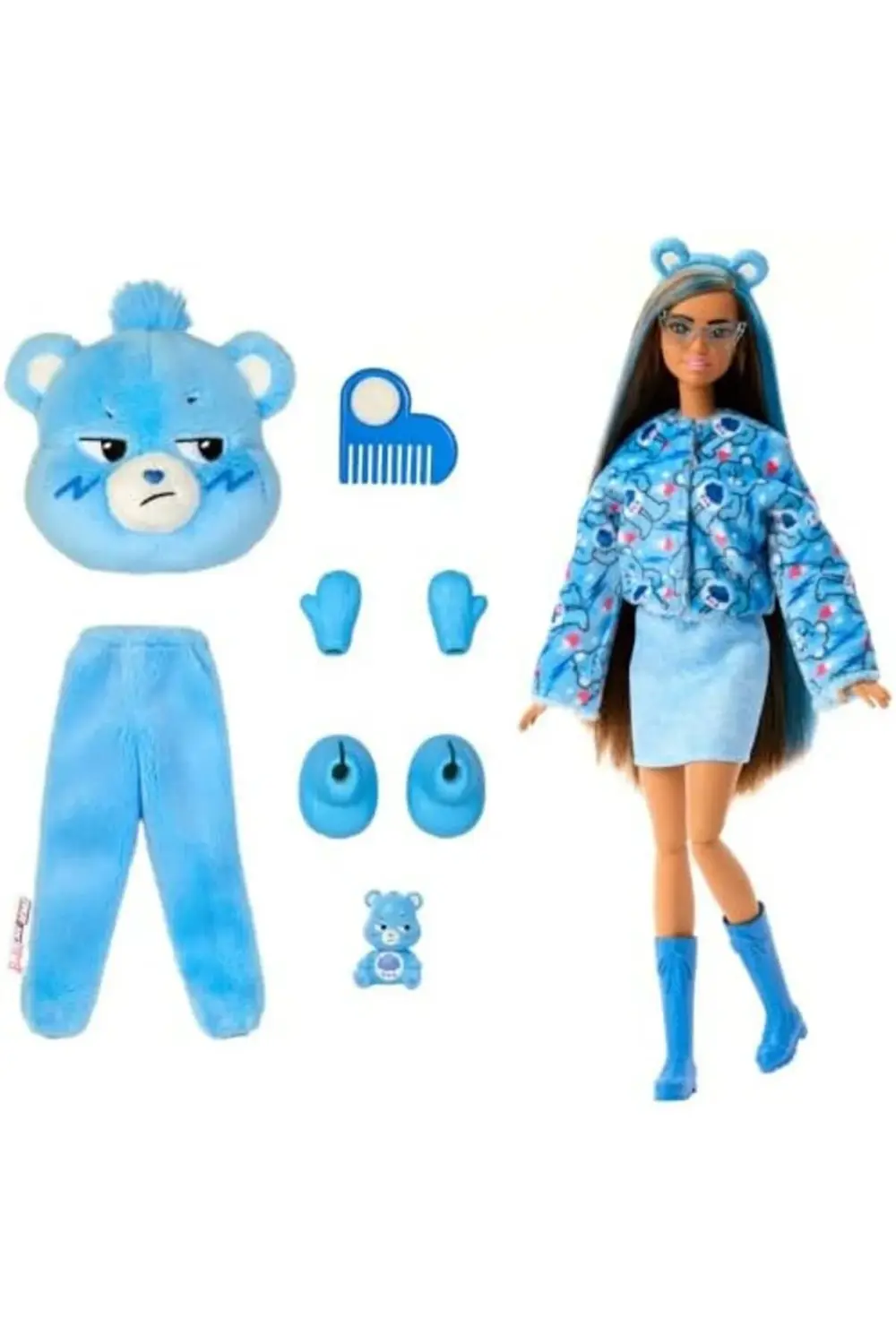buyflair Cutie Reveal Sevimli Ayıcıklar Serisi JCN93 - Mavi modaf