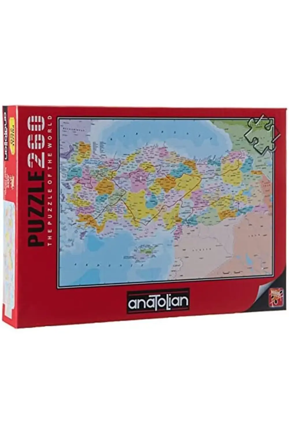 buyflair Puzzle - Türkiye Siyasi Haritası / 260 Parça Puzzle, #32