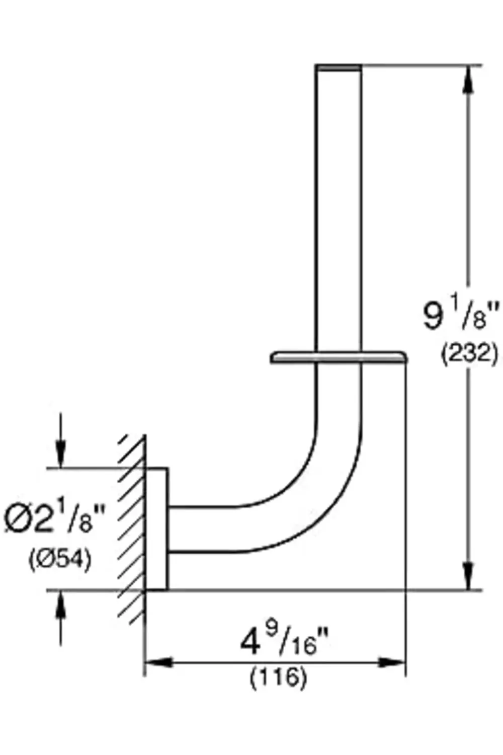 buyflair Tuvalet Kağıtlık Yedek Hard Graphite - 40385A01 modaflas