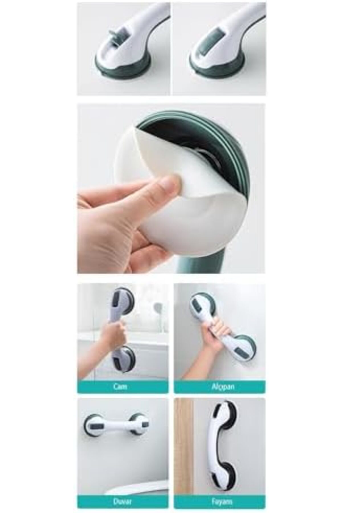 buyflash Tutacağı - Kayma Düşme Önleyici Kilitli Tutunma Barı gol