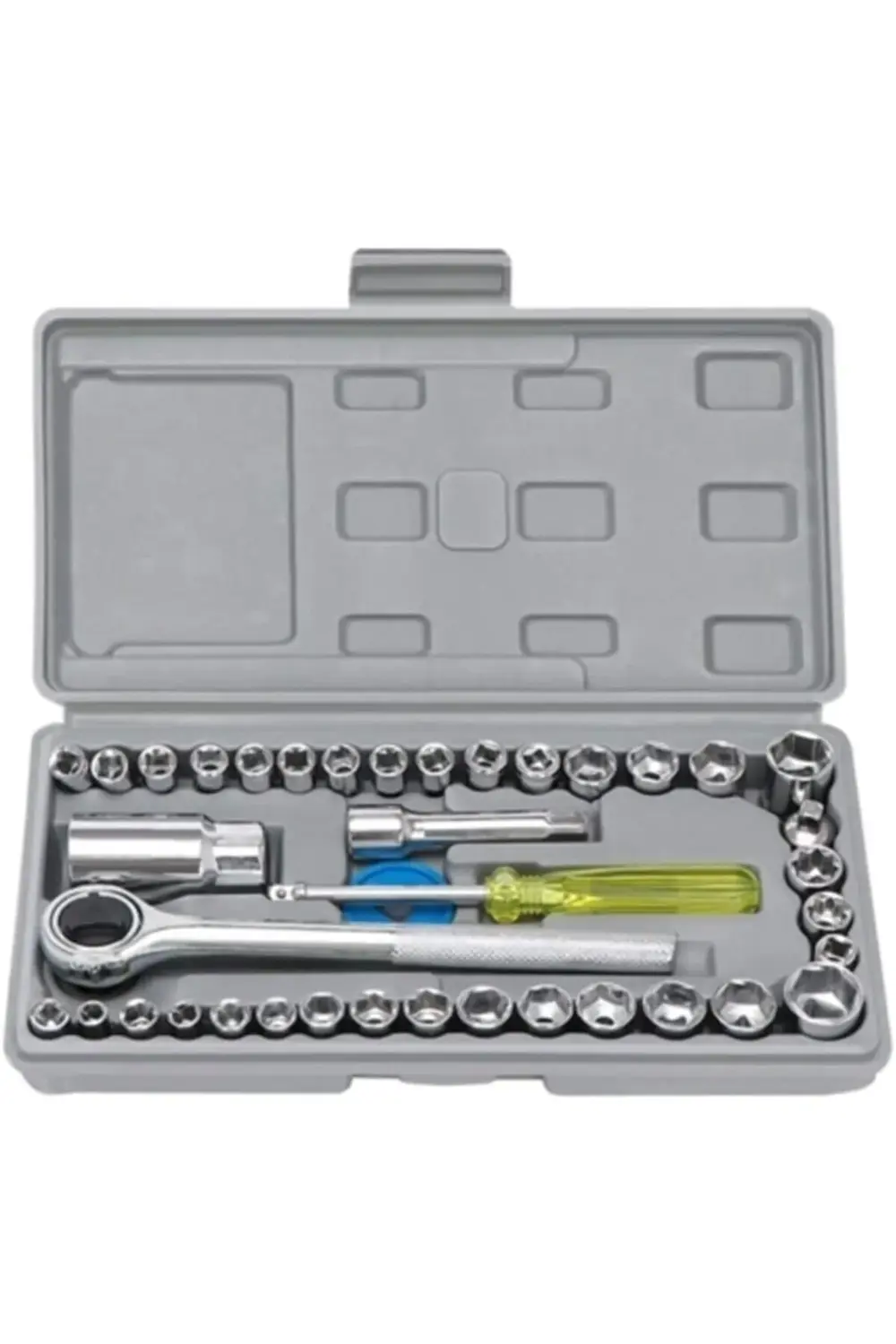 buyglint 40 Parça Cırcırlı Lokma Seti Özel Çantalı 424404 modaflo