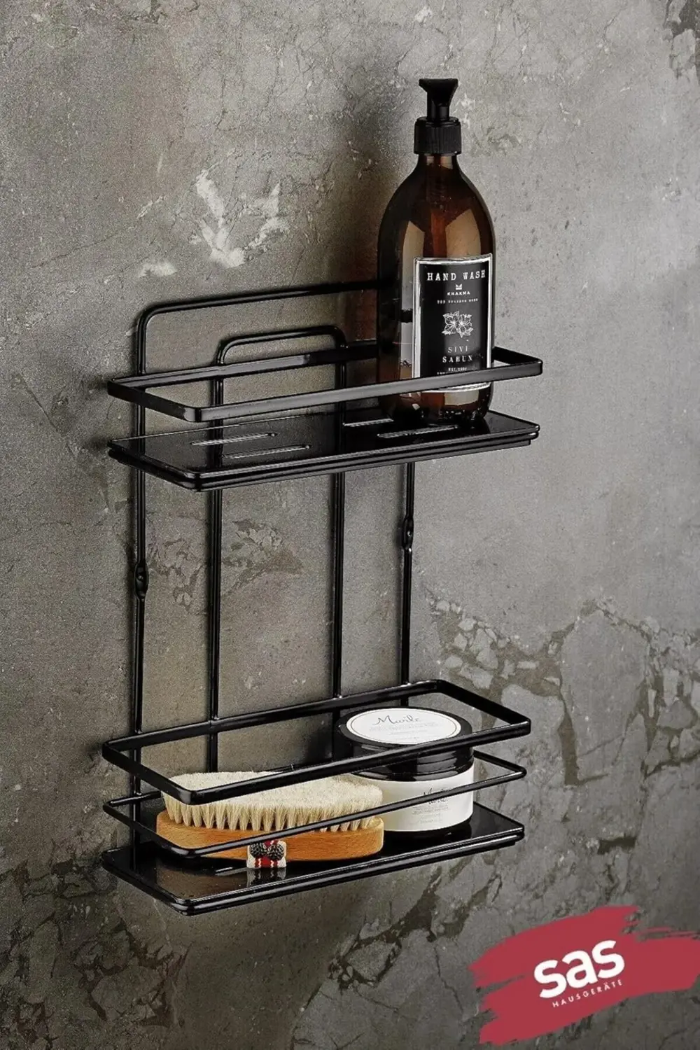 buyglint Haus Yapışkanlı Ömür Boyu Paslanmaz Ayarlanabilir Raf Dü