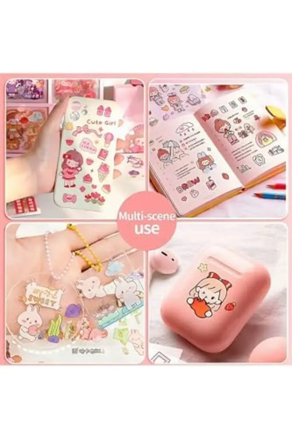 buyglint Spring Temalı 100 Yaprak 4 Bölmeli Seti • Bullet Journal