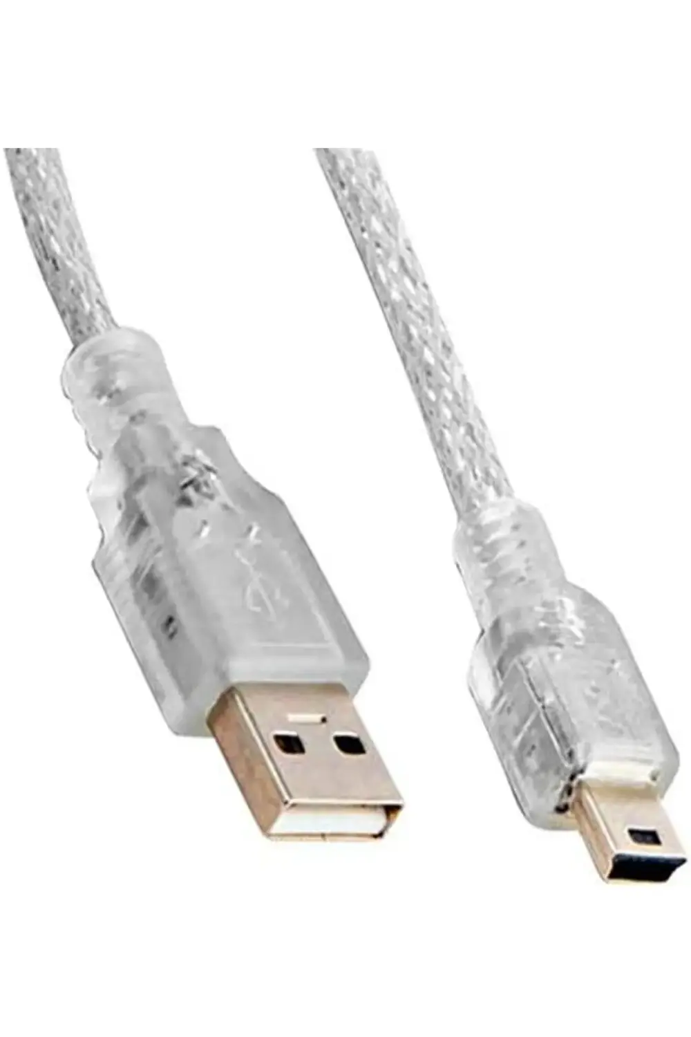 buysell SL-UK55 Usb2.0 5m Şeffaf Usb AM/Mini 5pin Kablo 1053513