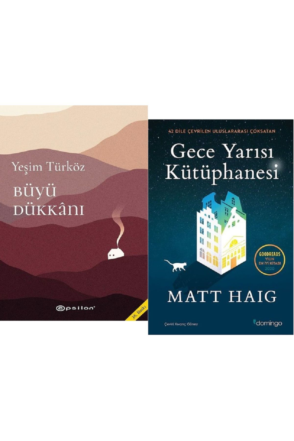 Büyü Dükkanı + Gece Yarısı Kütüphanesi / 2 Kitap Set