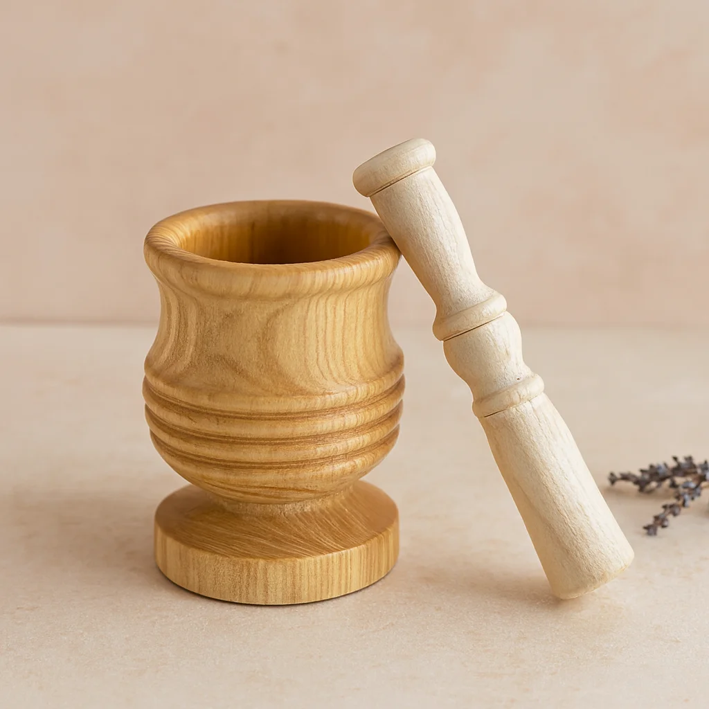 Büyük Ahşap Havan (Sarımsak Dövecek) 8.3×7×12 cm Büyük Ahşap Havan (Sarımsak Dövecek) 8.3×7×12 cm
