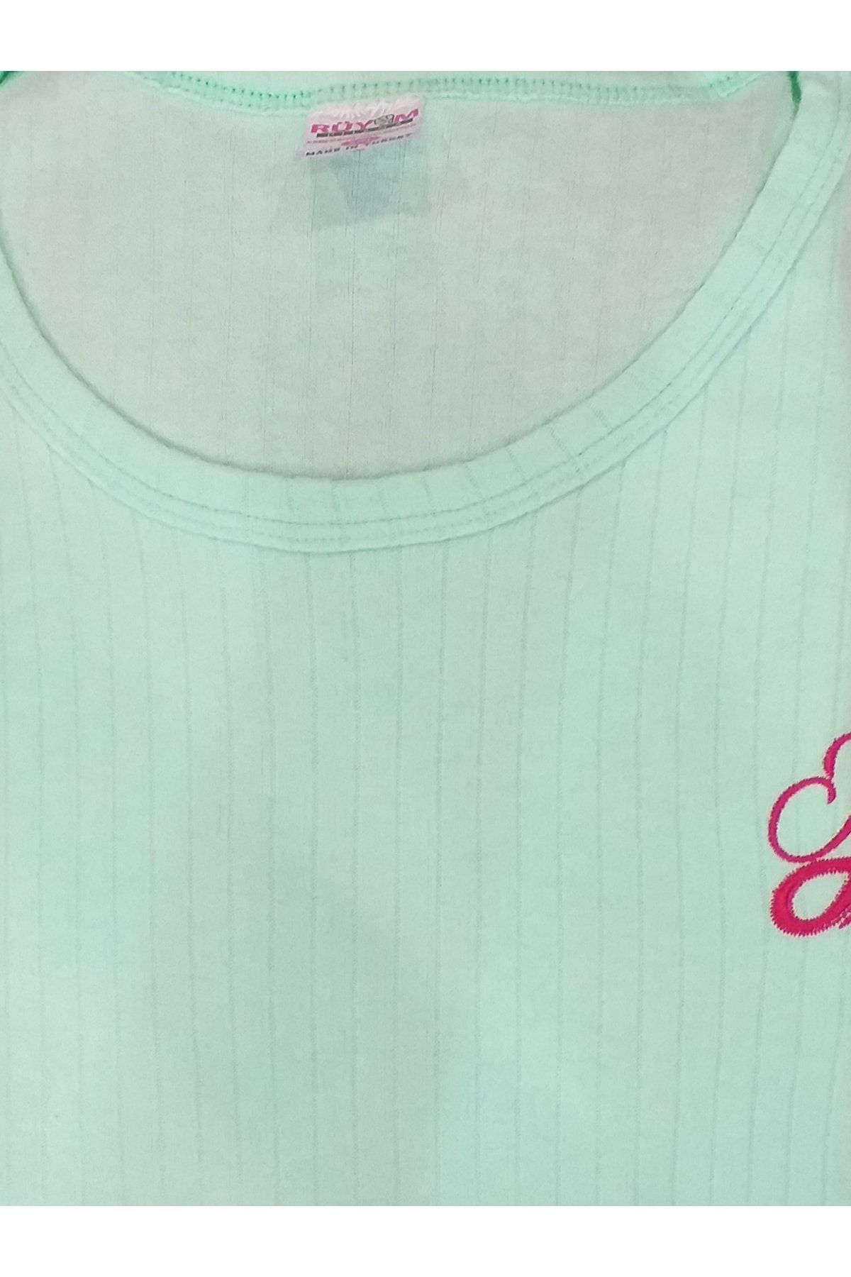 Büyük Beden Kışlık Pijama Takımı Yeşil