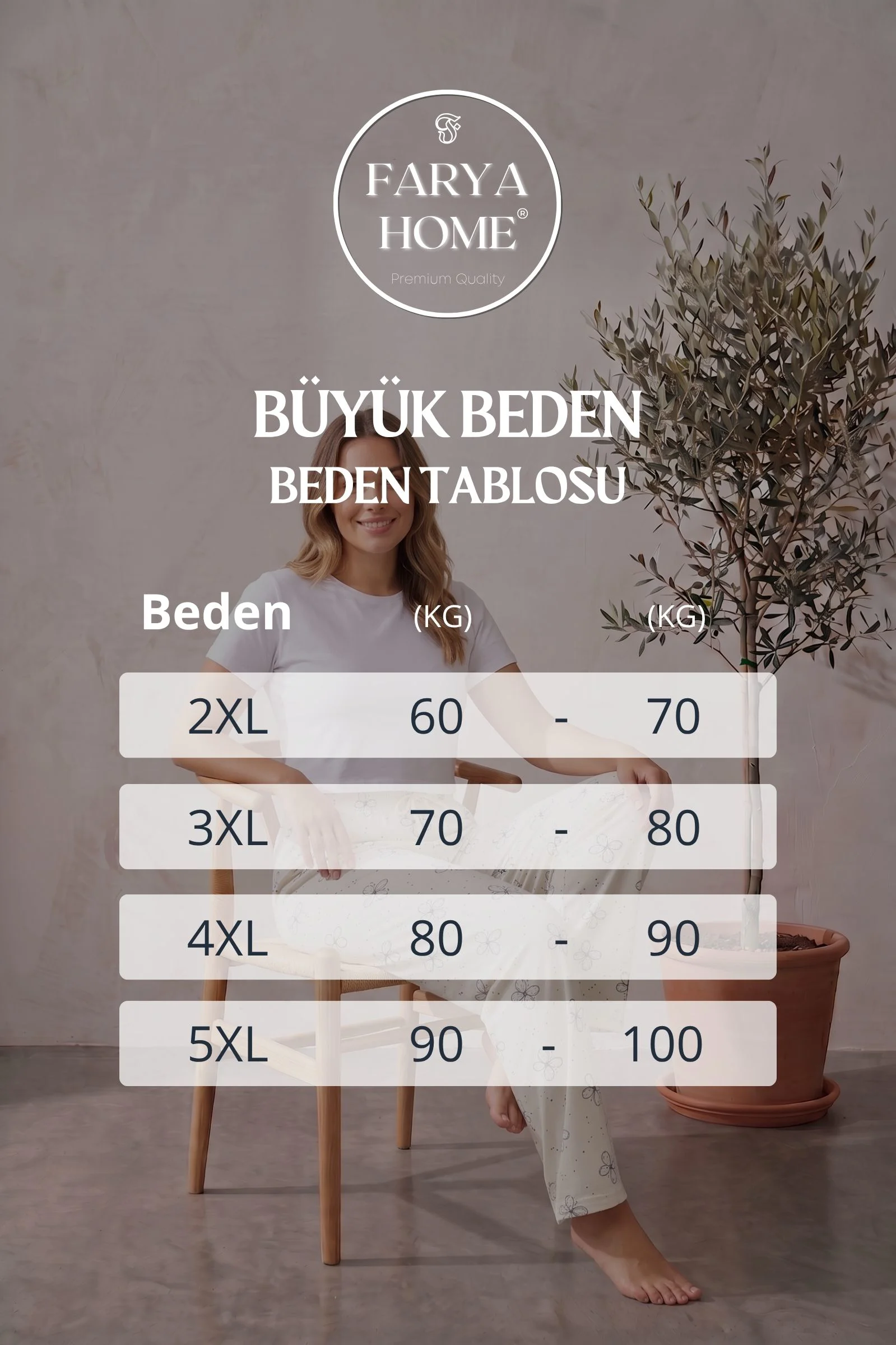 Büyük Beden Pamuklu Desenli Yüksek Bel Pijama Altı Pantolon, Krem, 5XL Büyük Beden Pamuklu Desenli Yüksek Bel Pijama Altı Pantolon, Krem, 5XL