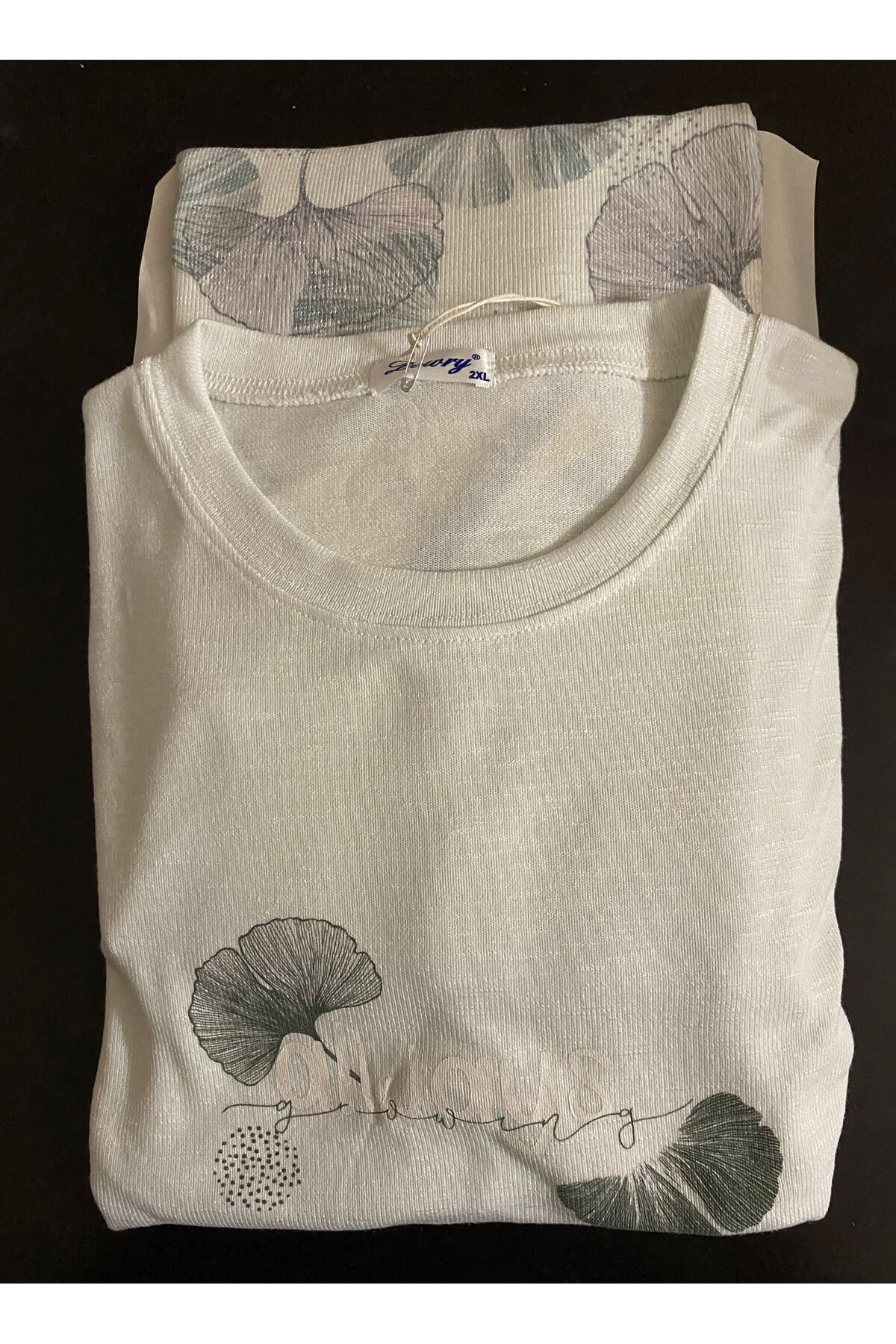 BÜYÜK BEDEN UZUN KOL ÖRME ZEN PİJAMA TAKIMI YENİ SEZON