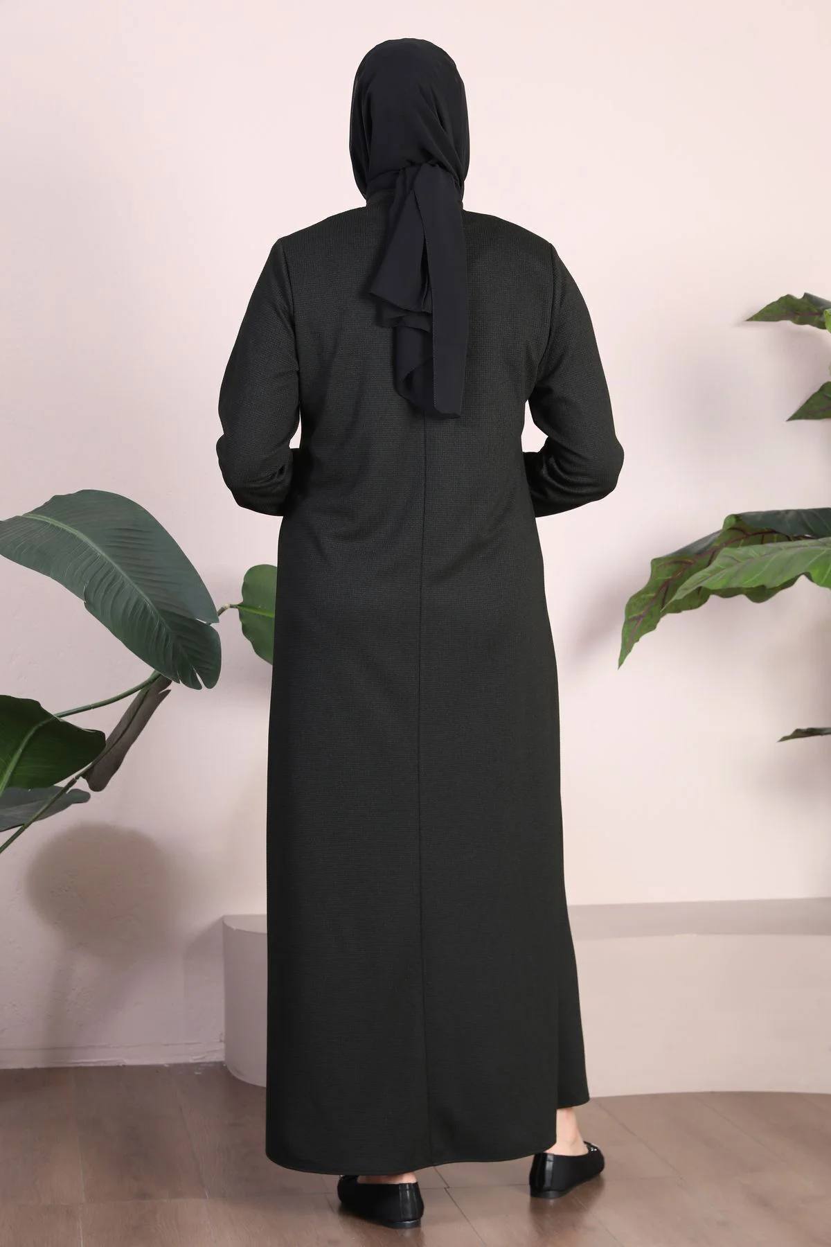 Buyuk Beden Uzun Kislik Tam Boy Kadin Pardesu