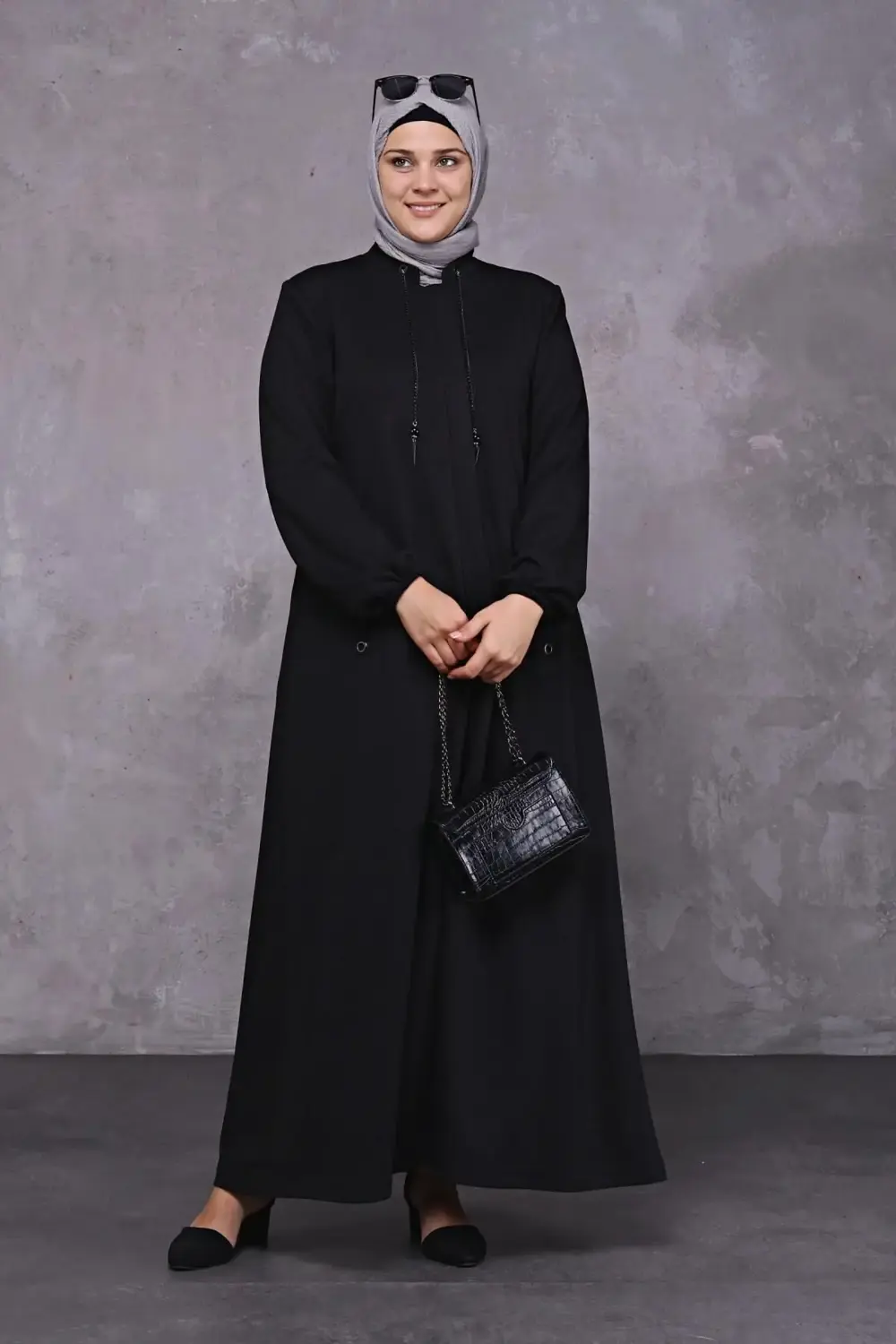 Buyuk Beden Uzun Kislik Tam Boy Kadin Pardesu