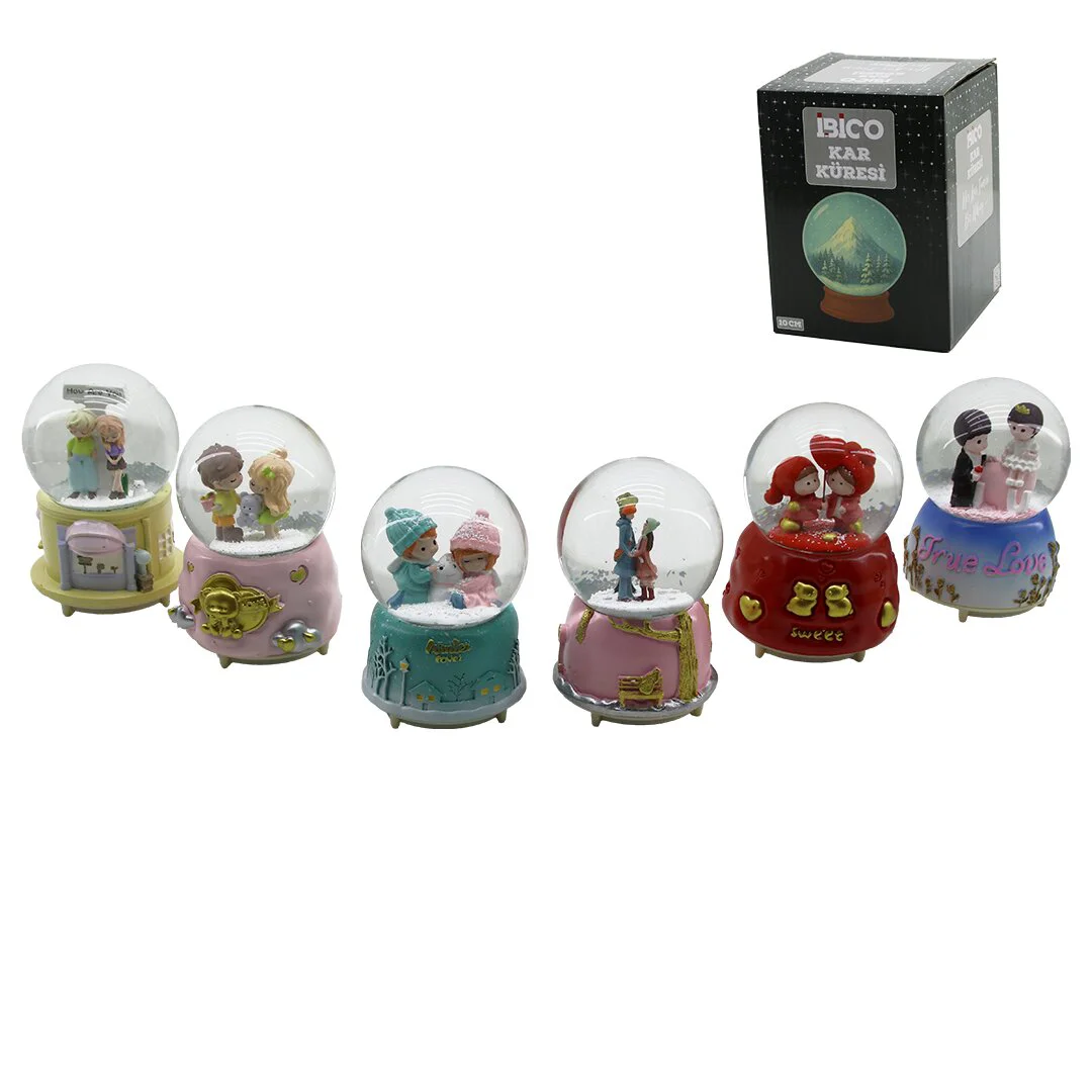 Büyük Boy - 10CM Pilli - Işıklı Müzikli Kar Küresi Cam İnsan Figürlü - Desen Mix Renkli Herhangi Bir Tanesi Gönderilir Büyük Boy - 10CM Pilli - Işıklı Müzikli Kar Küresi Cam İnsan Figürlü - Desen Mix Renkli Herhangi Bir Tanesi Gönderilir