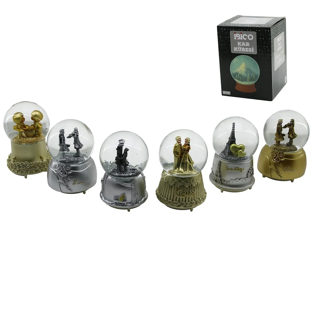 Büyük Boy - 10cm Pilli - Işıklı Müzikli Kar Küresi Cam Eskitme İnsan Figürlü - Desen Mix Renkli Herhangi Bir Tanesi Gönderilir Bx40 Fiyatı, Yorumları ve Özellikleri