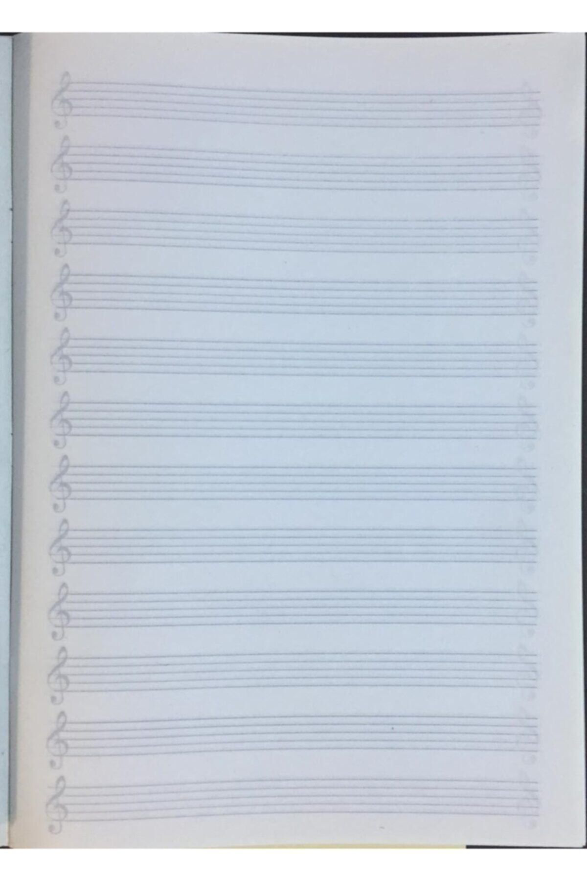 Umut Defter Büyük Boy  40 Yaprak Müzik Defteri