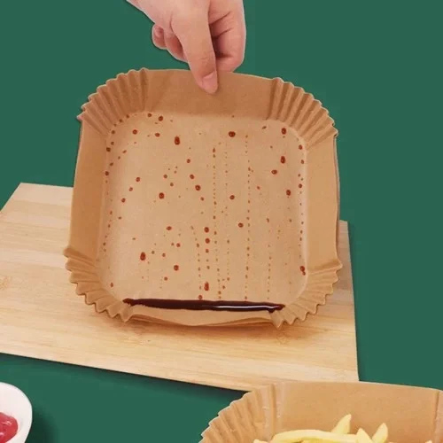Büyük Boy Air Fryer Fritöz Pişirme Kağıdı 50 Adet Büyük Boy Air Fryer Fritöz Pişirme Kağıdı 50 Adet