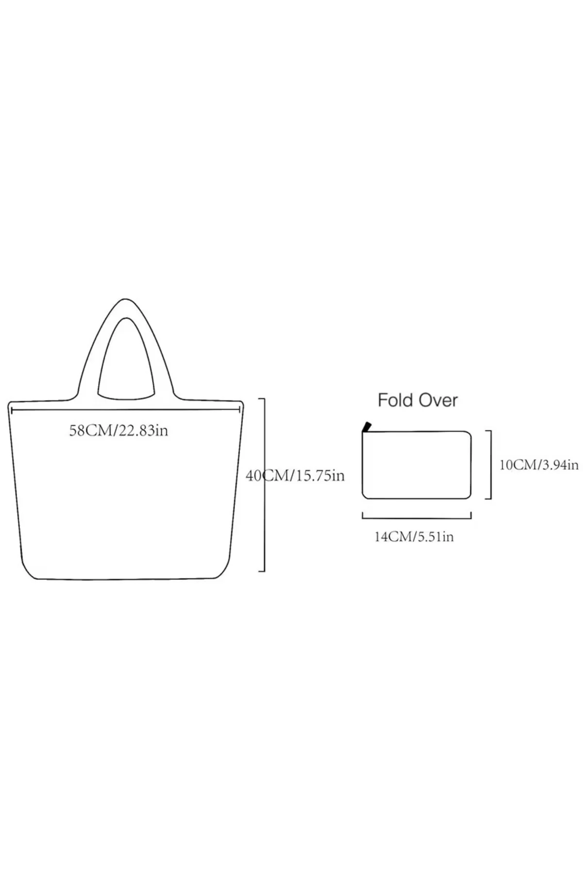 Büyük Boy Alışveriş ve Pazar Çantası, Dayanıklı Polyester Omuz Tote Çanta ay desenli - Görsel 4