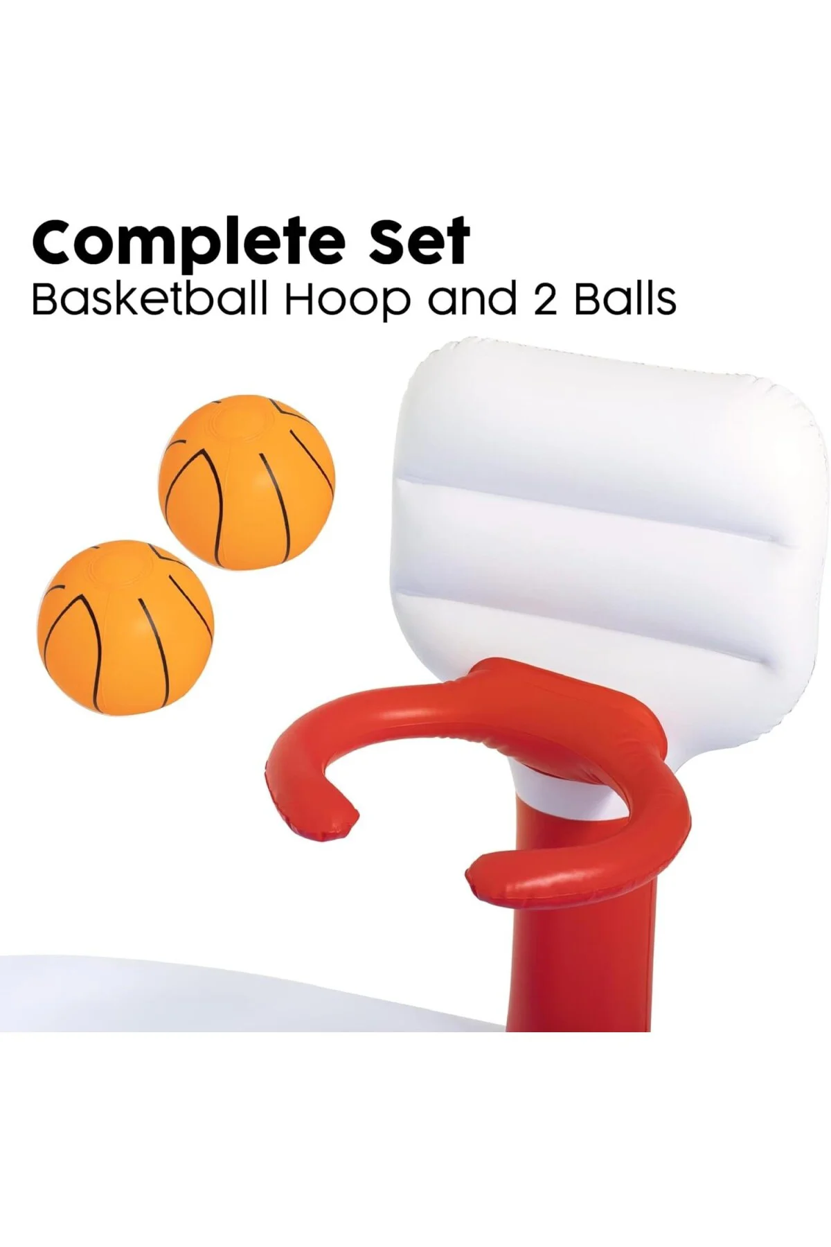 Büyük Boy Basket Potalı, Topuyla Şişme Çocuk Havuzu,54122