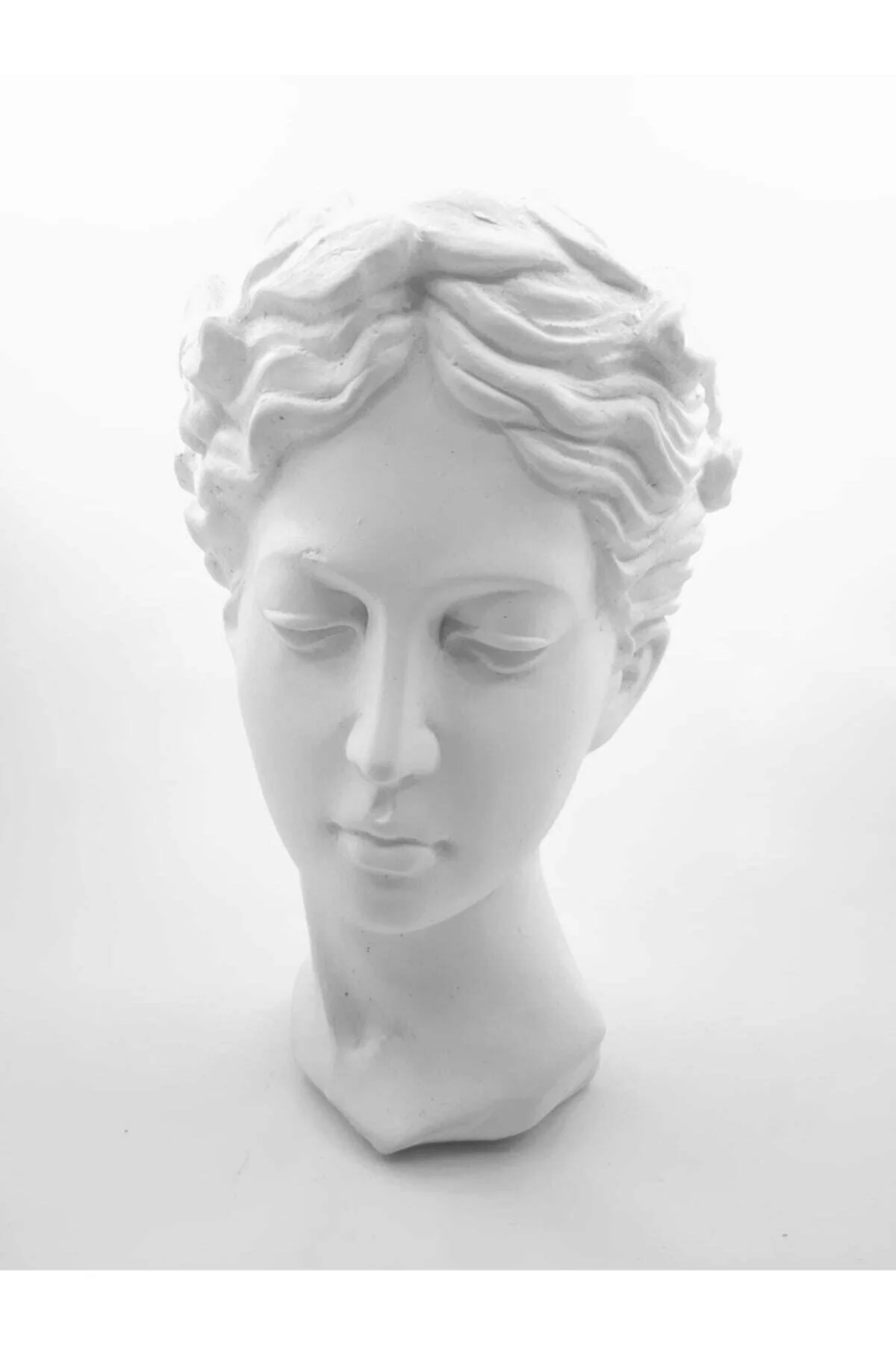 Büyük Boy Beyaz Helen Heykel Vazo Antik Saksı Büst Biblo Büyük Boy Beyaz Helen Heykel Vazo Antik Saksı Büst Biblo