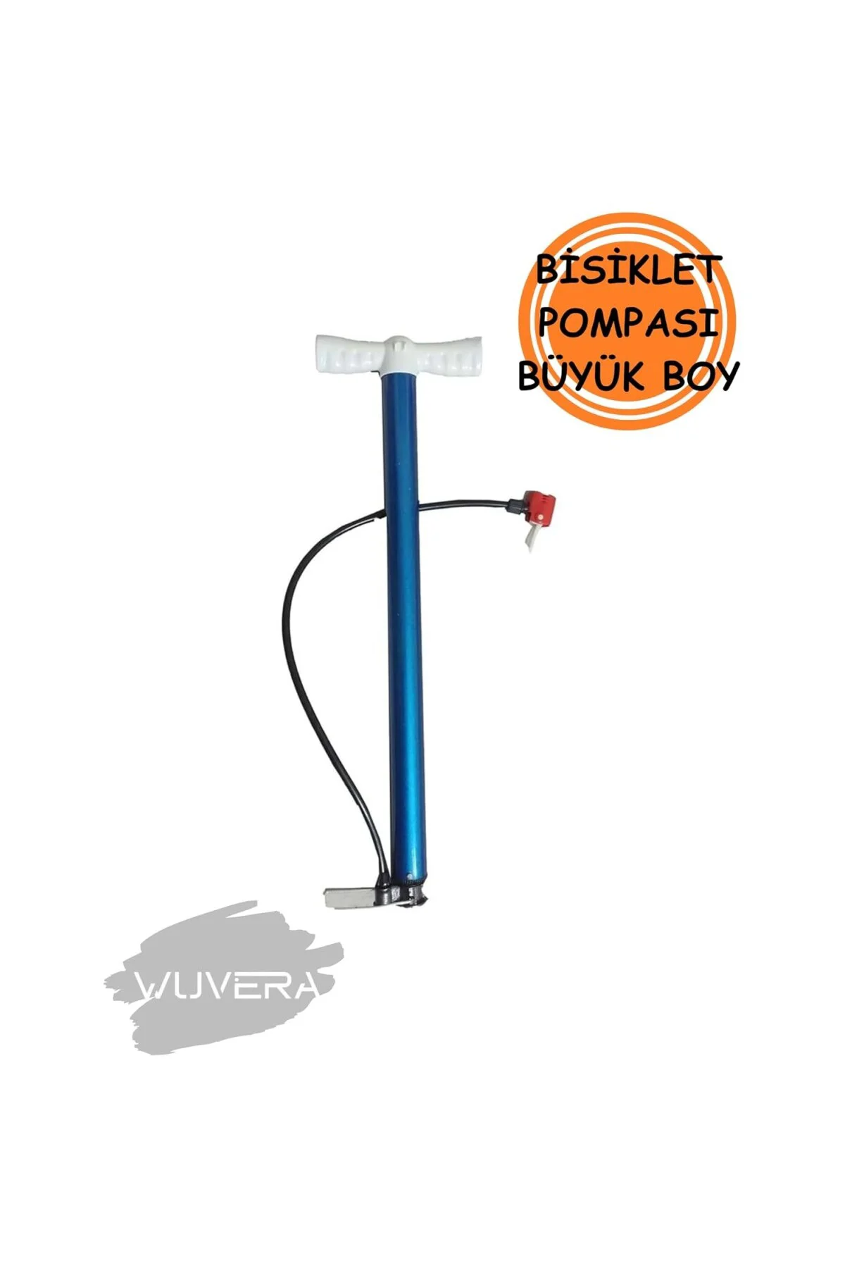 Büyük Boy Bisiklet Pompası – Kolay Kullanım, Güçlü
