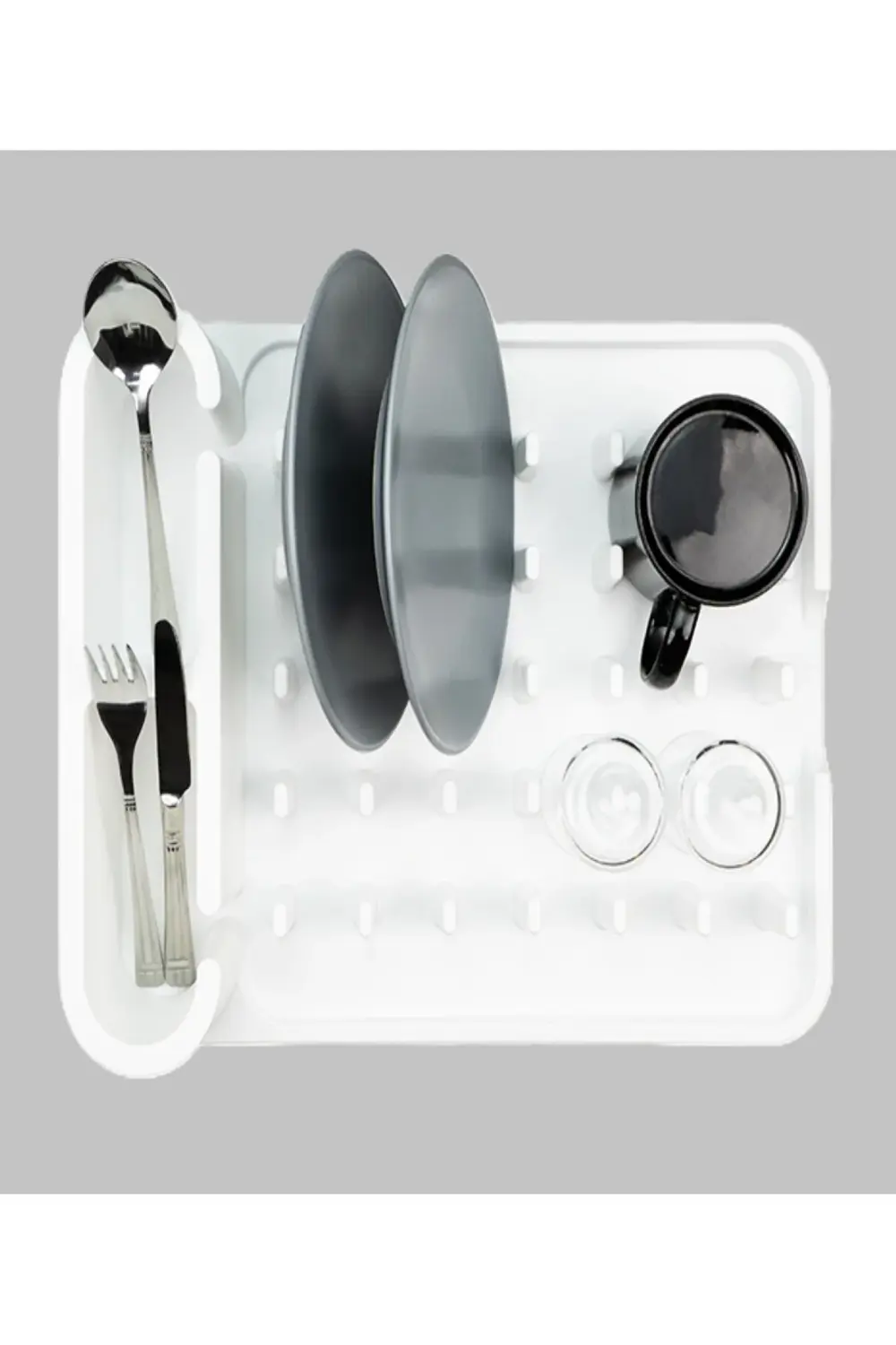 Büyük Boy Bulaşıklık Çatal Bıçak Tabak Kurutmalık Tezgah Üstü Kur