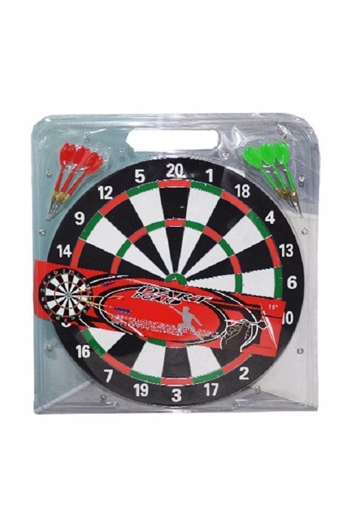 Can Oyuncak Büyük Boy Dart 6 Adet İğneli 15 İnc Dart