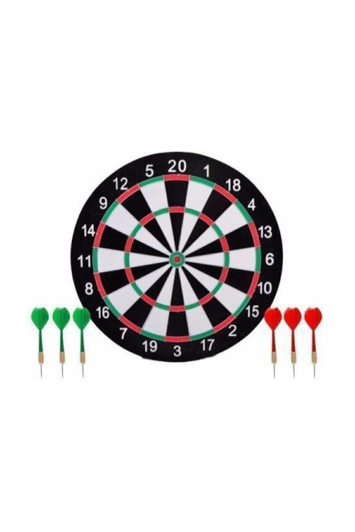 Can Oyuncak Büyük Boy Dart 6 Adet İğneli 15 İnc Dart
