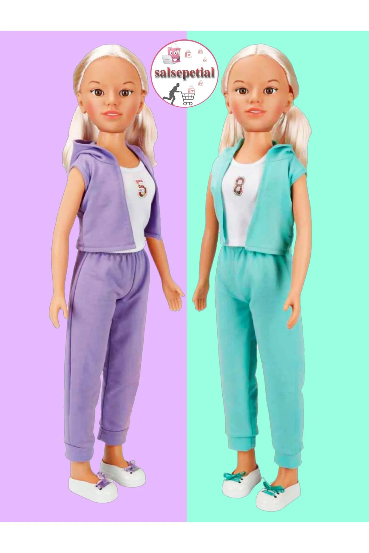 Büyük Boy Et Bebek 80cm Yürüyüş Arkadaşım Clara Sporty 80 cm Yeşi