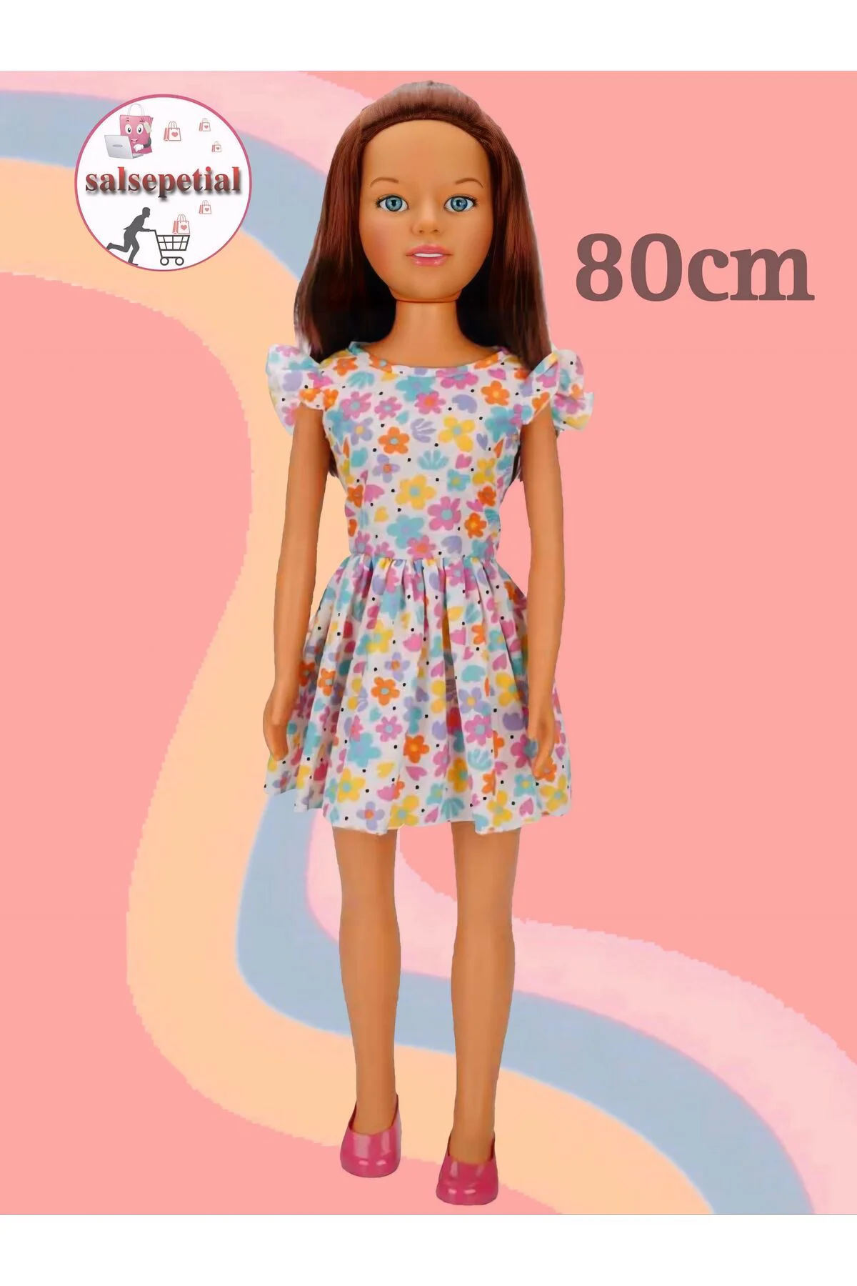 Büyük Boy Et Bebek 80cm Yürüyüş Arkadaşım Clara Bebek 80cm Oyunca