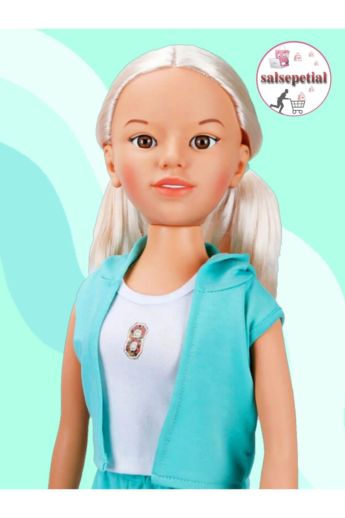 Büyük Boy Et Bebek 80cm Yürüyüş Arkadaşım Clara Sporty 80 cm Yeşi