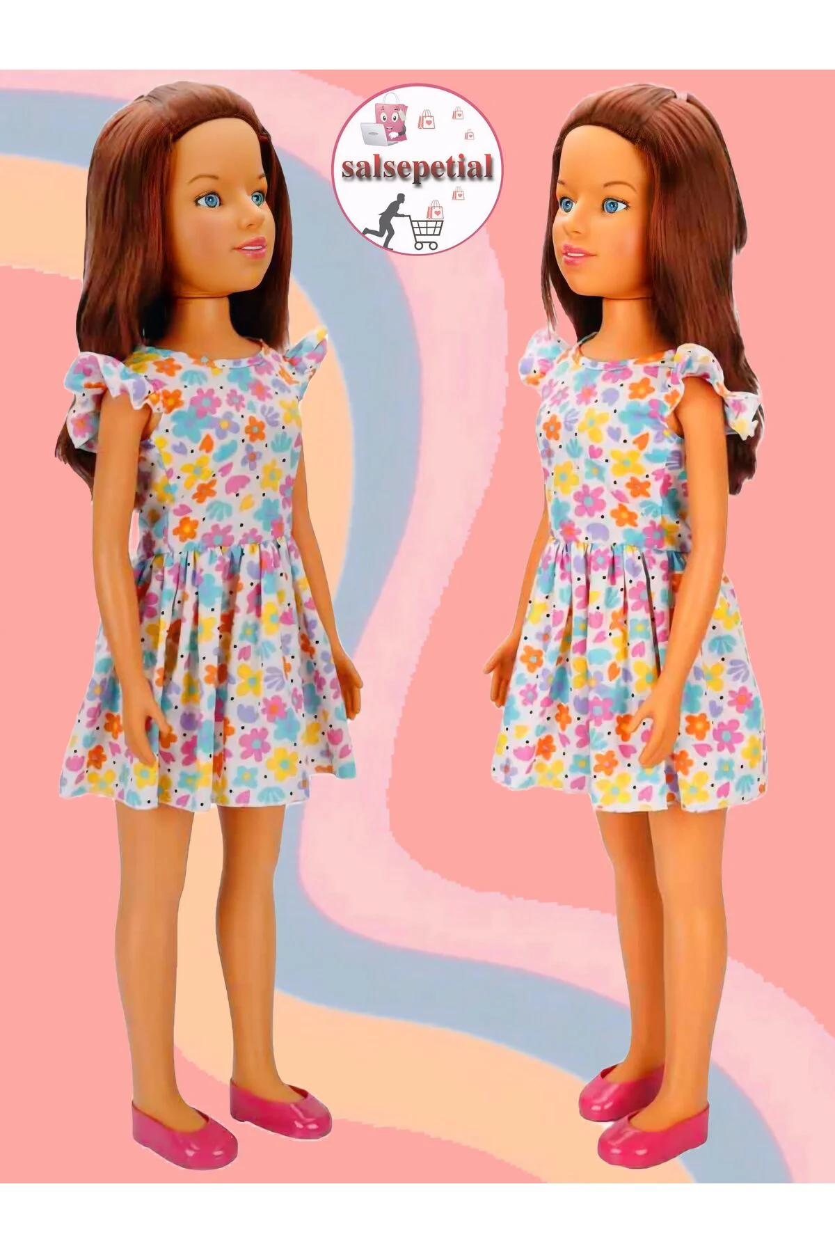 Büyük Boy Et Bebek 80cm Yürüyüş Arkadaşım Clara Bebek 80cm Oyunca