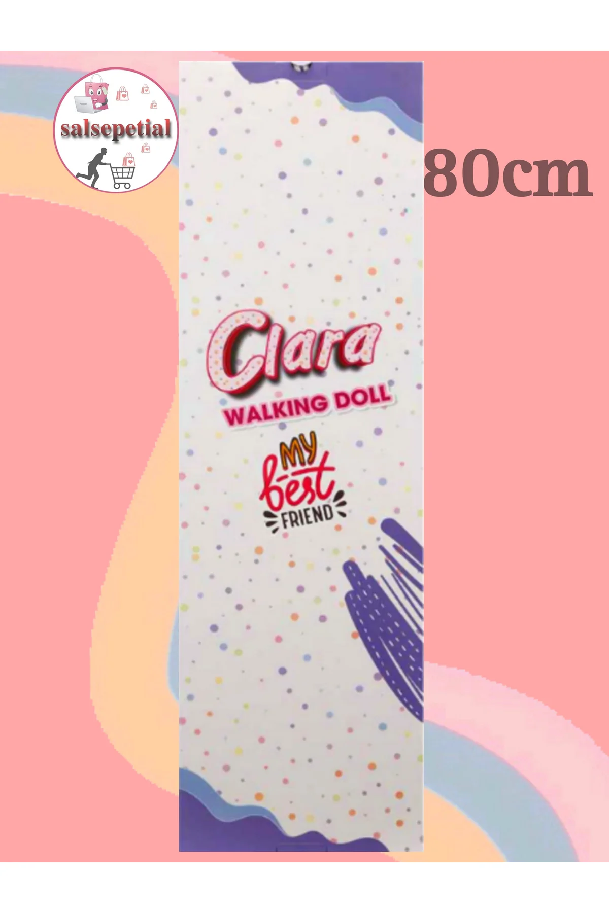 Büyük Boy Et Bebek 80cm Yürüyüş Arkadaşım Clara Bebek 80cm Oyunca