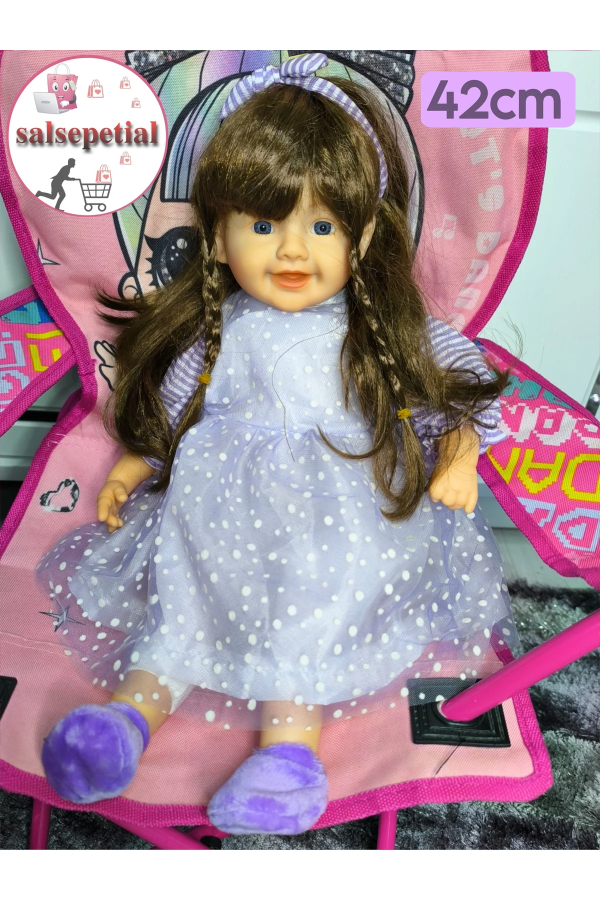 Büyük Boy Et Bez Bebek 42 Cm Oyuncak Bebek Gerçekçi Bebek