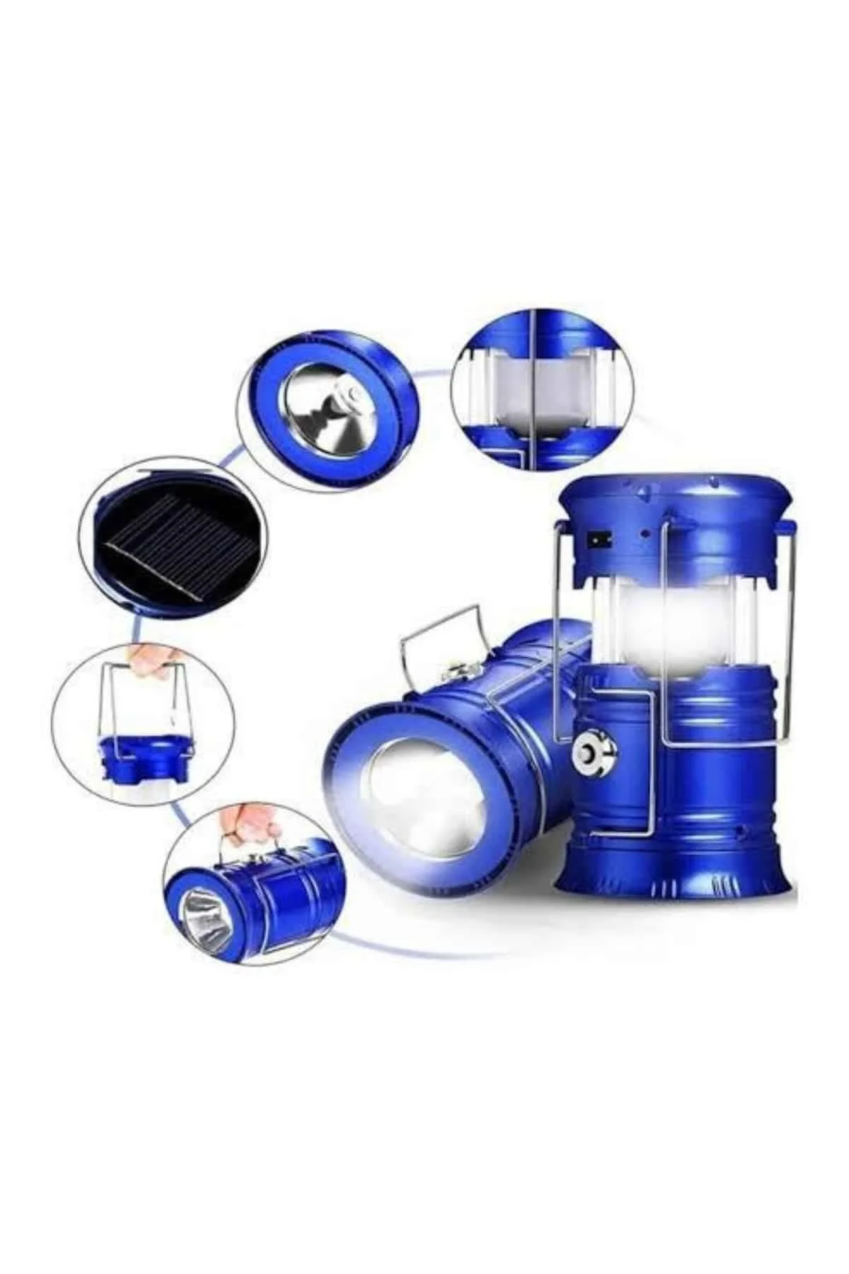 Büyük Boy Güneş Enerjili Kamp Feneri Işıldak Lamba USB Şarjlı Büyük Boy Güneş Enerjili Kamp Feneri Işıldak Lamba USB Şarjlı