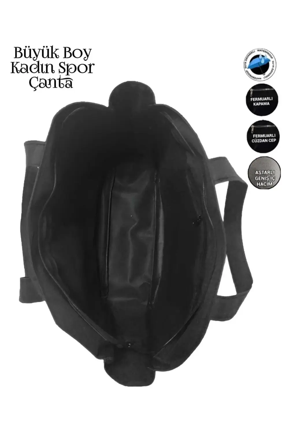 Büyük Boy Kadın Spor Çanta