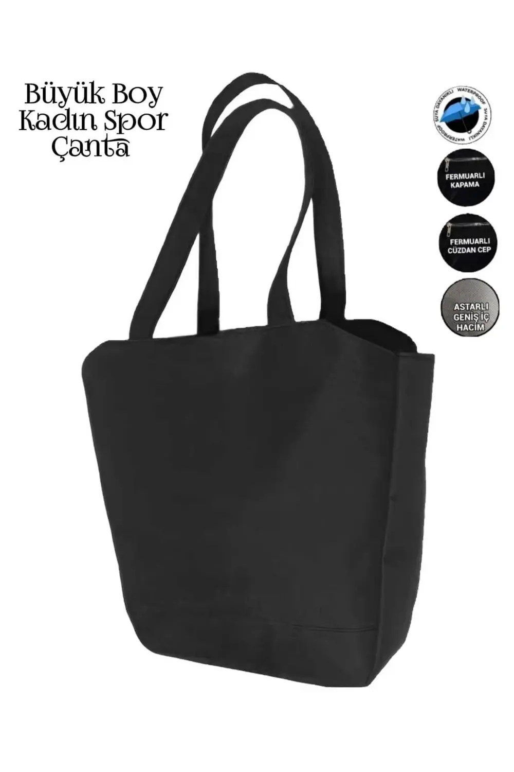 Büyük Boy Kadın Spor Çanta