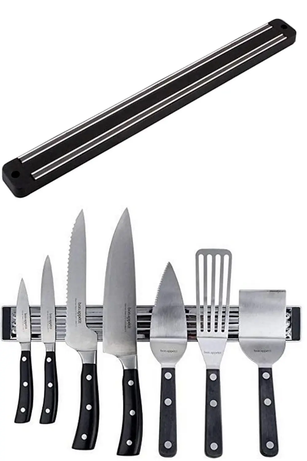 Büyük Boy Mıknatıslı Bıçak Askısı 55 cm Bıçak Tutucu Bıçak Organi