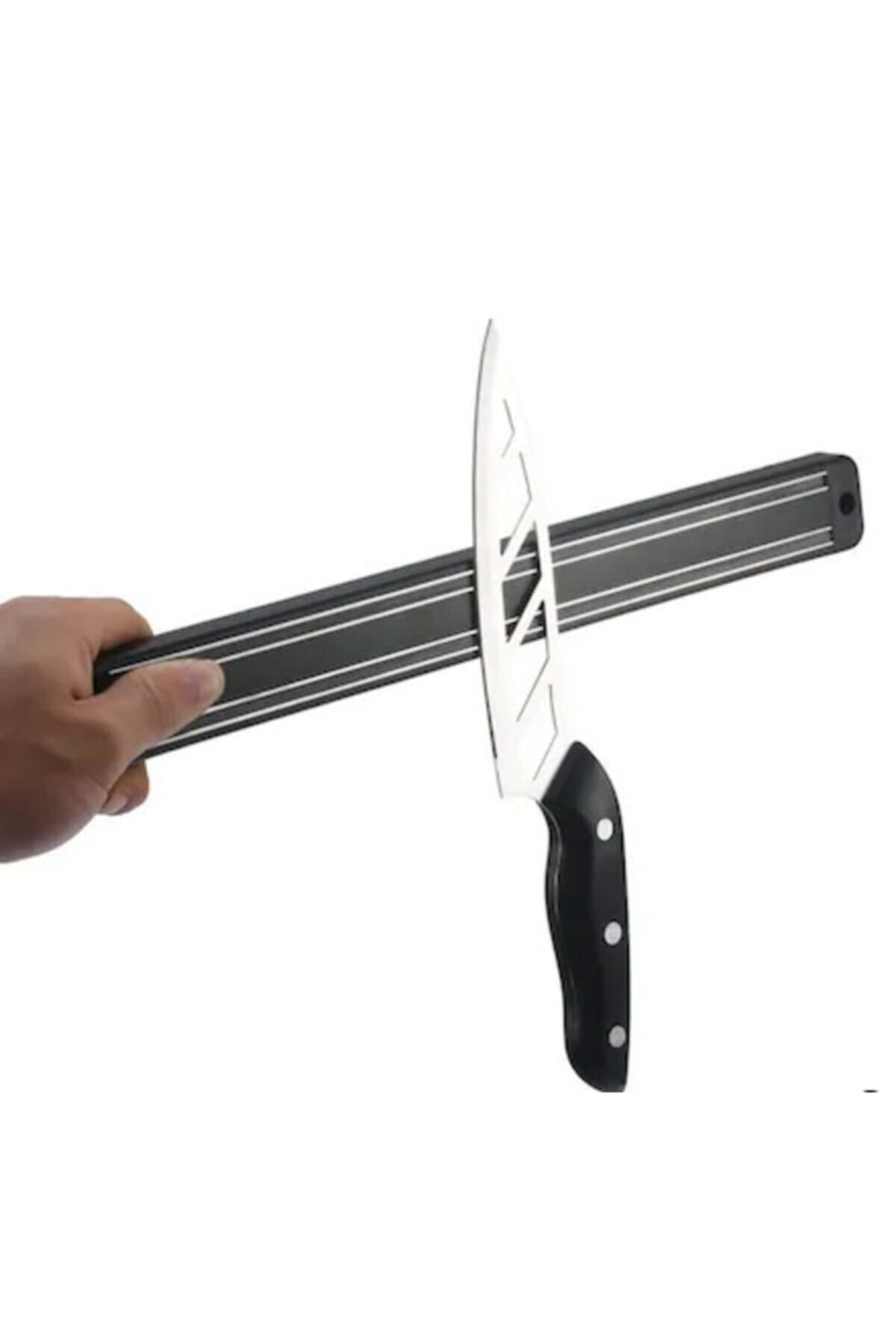 Büyük Boy Mıknatıslı Bıçak Askısı 55 cm Bıçak Tutucu Bıçak Organi