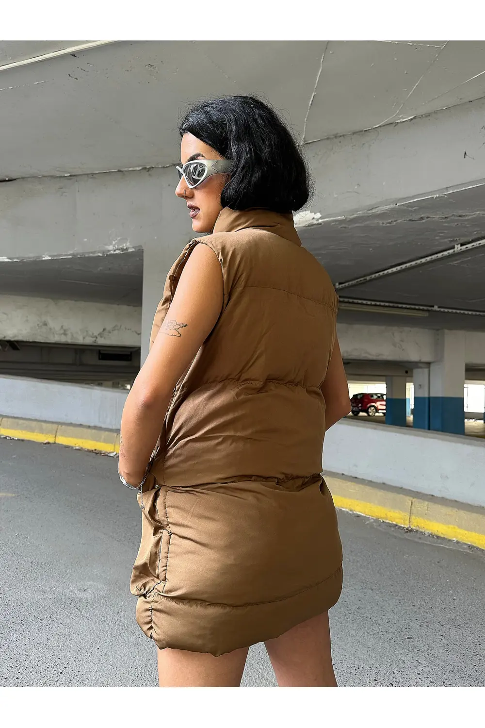 Moda Armanc Büyük Cep Oversize Yelek