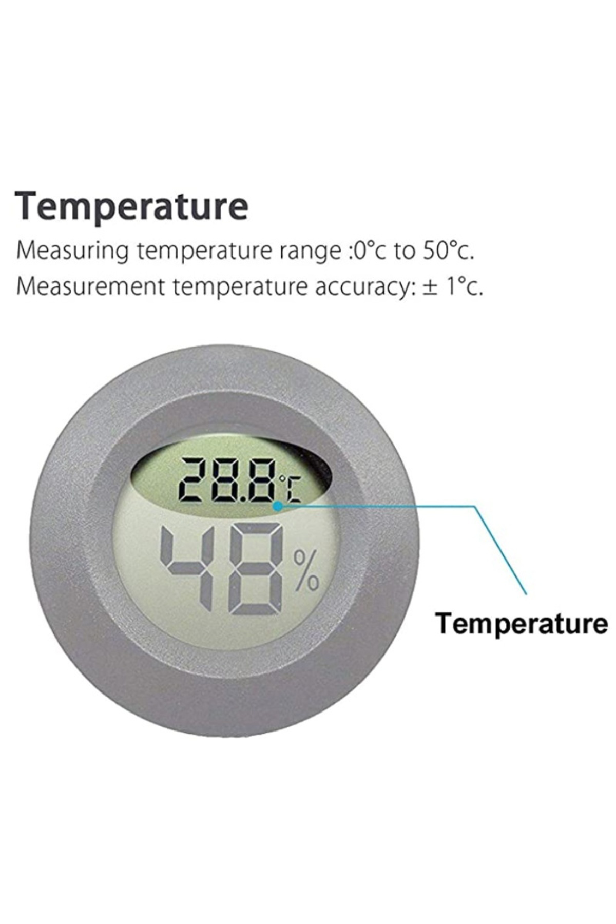 Büyük Ekranlı Dijital Termometre