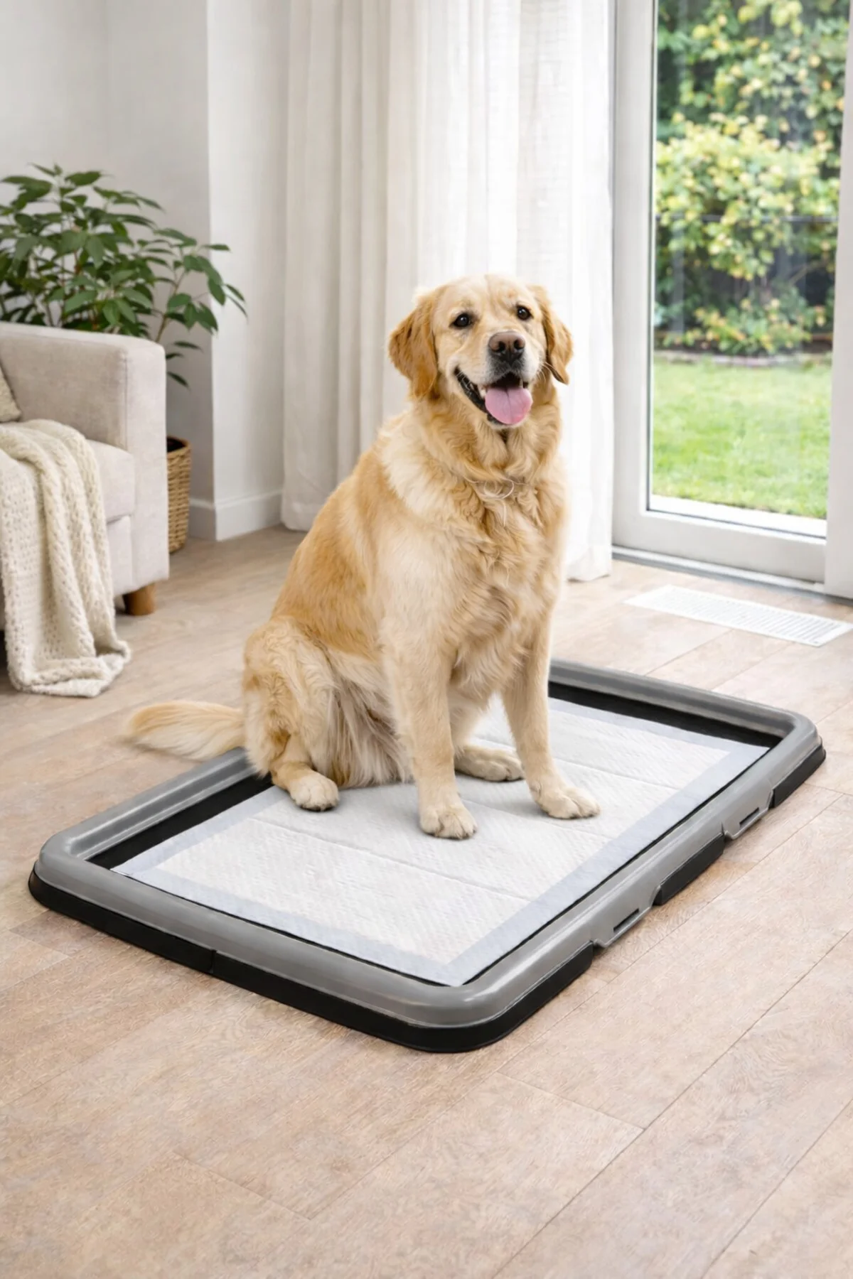 Büyük Irk Köpek Tuvaleti 89x59 cm – Ped Tutuculu Kaymaz Köpek Eği Fiyatı, Yorumları ve Özellikleri